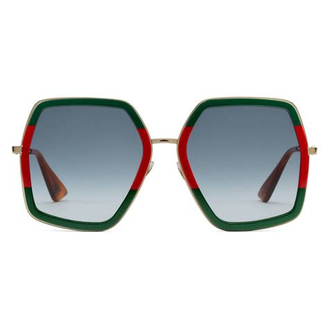 fake gucci red and green sunglasses|gucci sunglasses original.